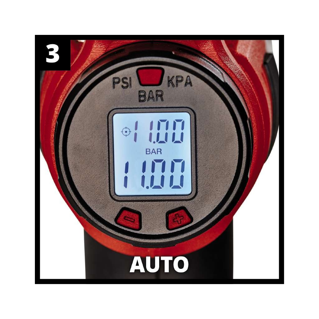 Автомобільний компресор Einhell CE-CC 18 Li - Solo, 18В, PXC (без АКБ і ЗП) (2071010) - изображение 8