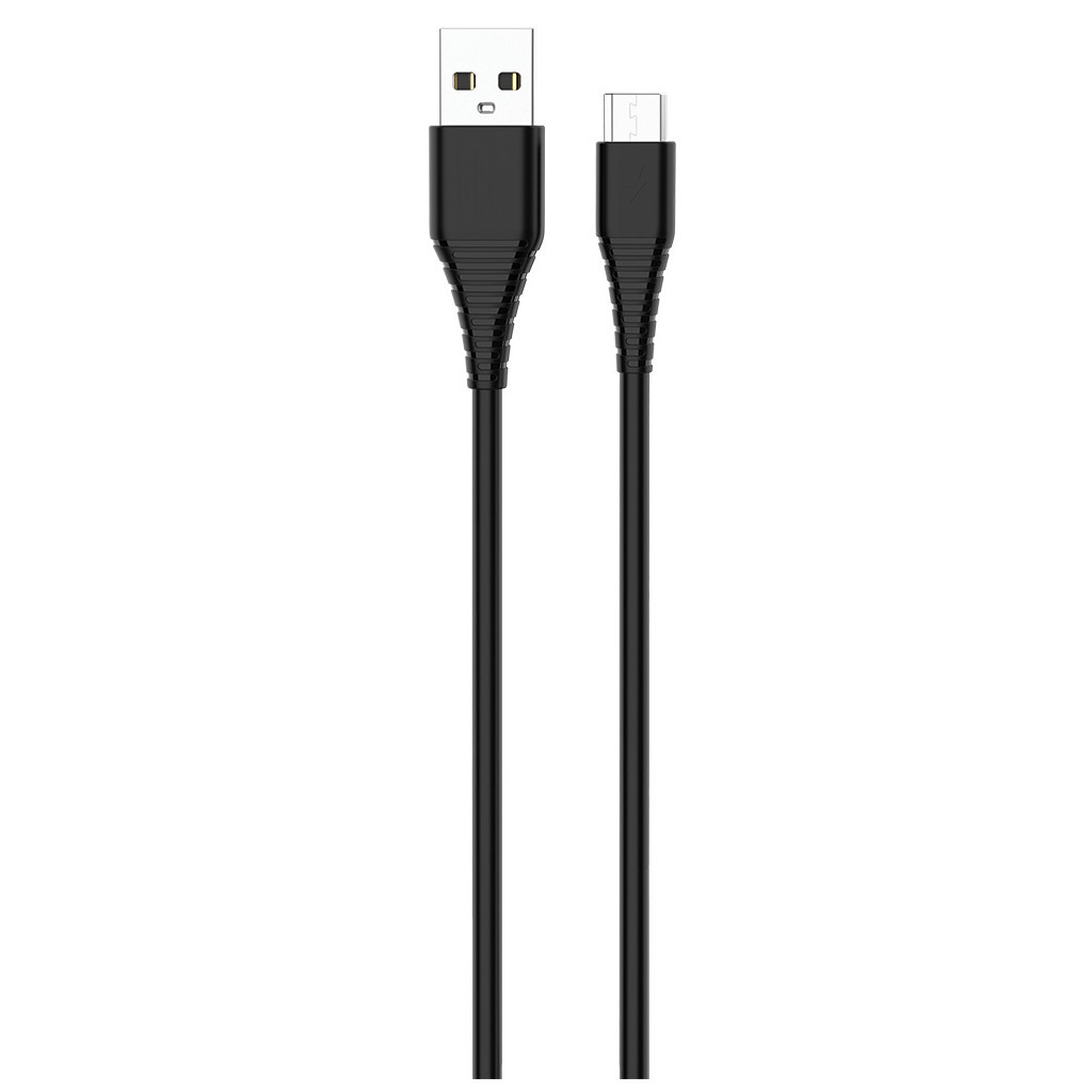 Зарядний пристрій ColorWay 1USB Quick Charge 3.0 (18W) black + cable micro USB (CW-CHS013QCM-BK) - зображення 4