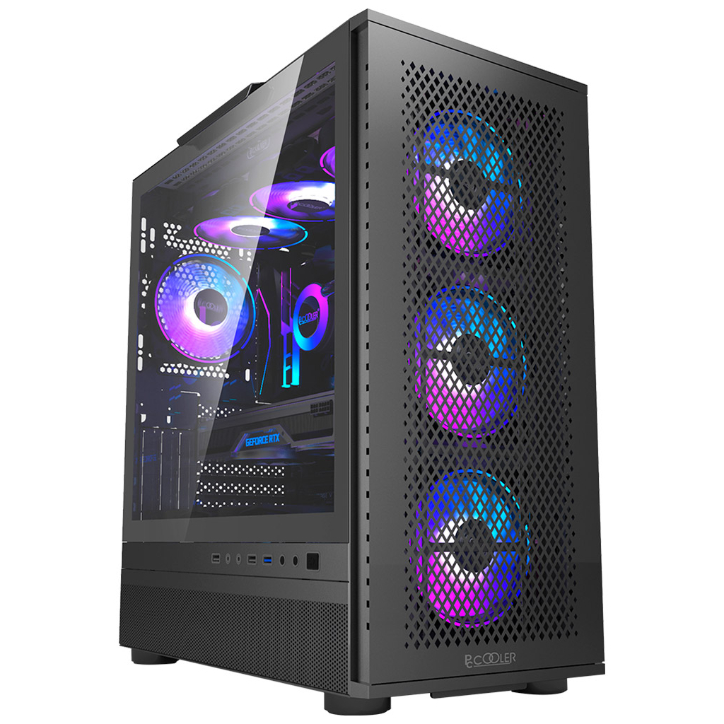 Корпус PcCooler MASTER ME200 MESH - зображення 5