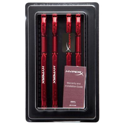 Модуль пам'яті для комп'ютера DDR4 32GB (4x8GB) 2133 MHz HyperX FURY Red Kingston Fury (ex.HyperX) (HX421C14FR2K4/32) - зображення 3