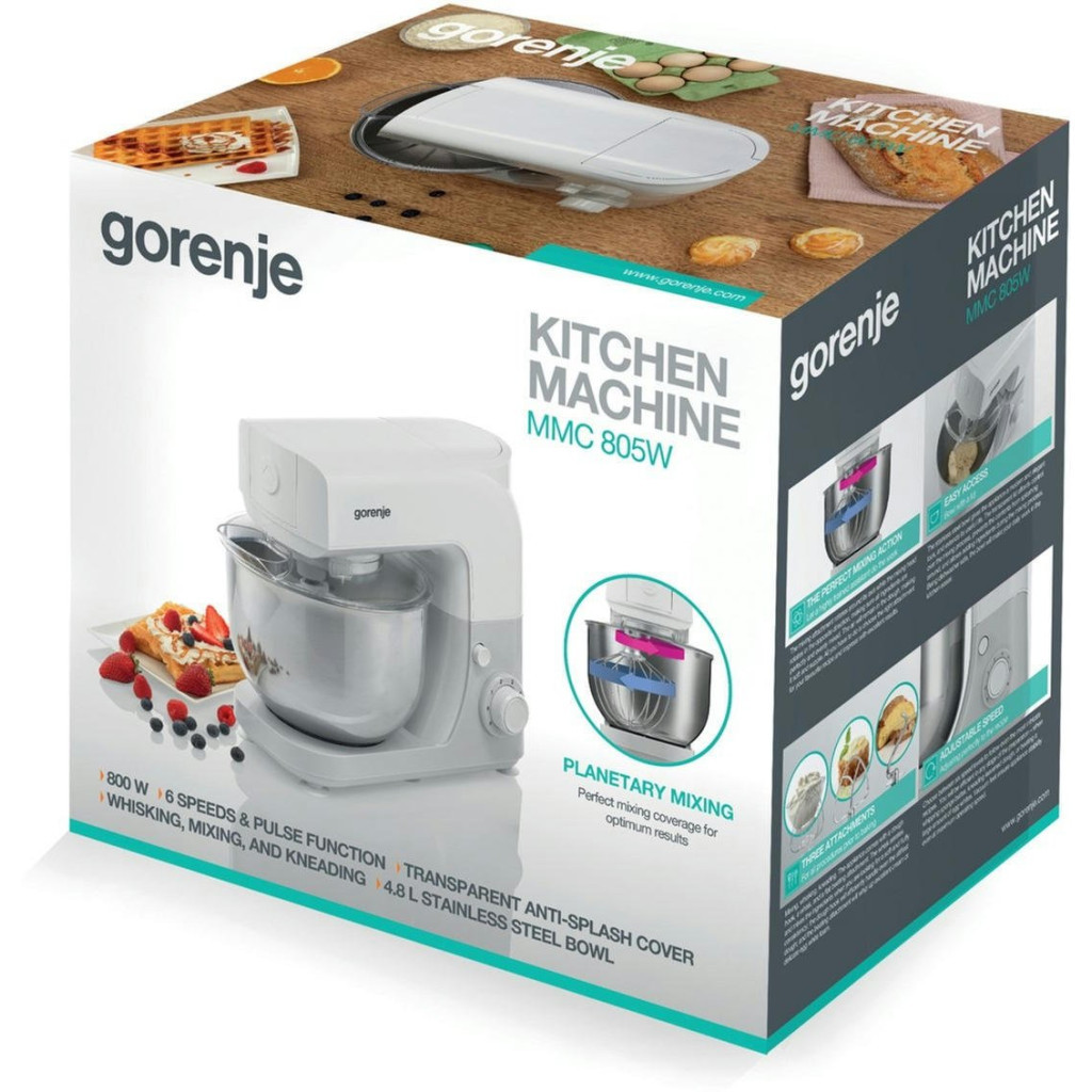 Кухонний комбайн Gorenje MMC805W - зображення 5
