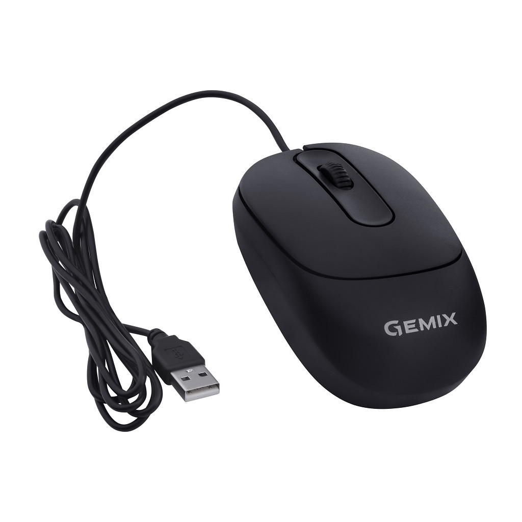 Мишка Gemix GM145 USB Black (GM145Bk) - зображення 4