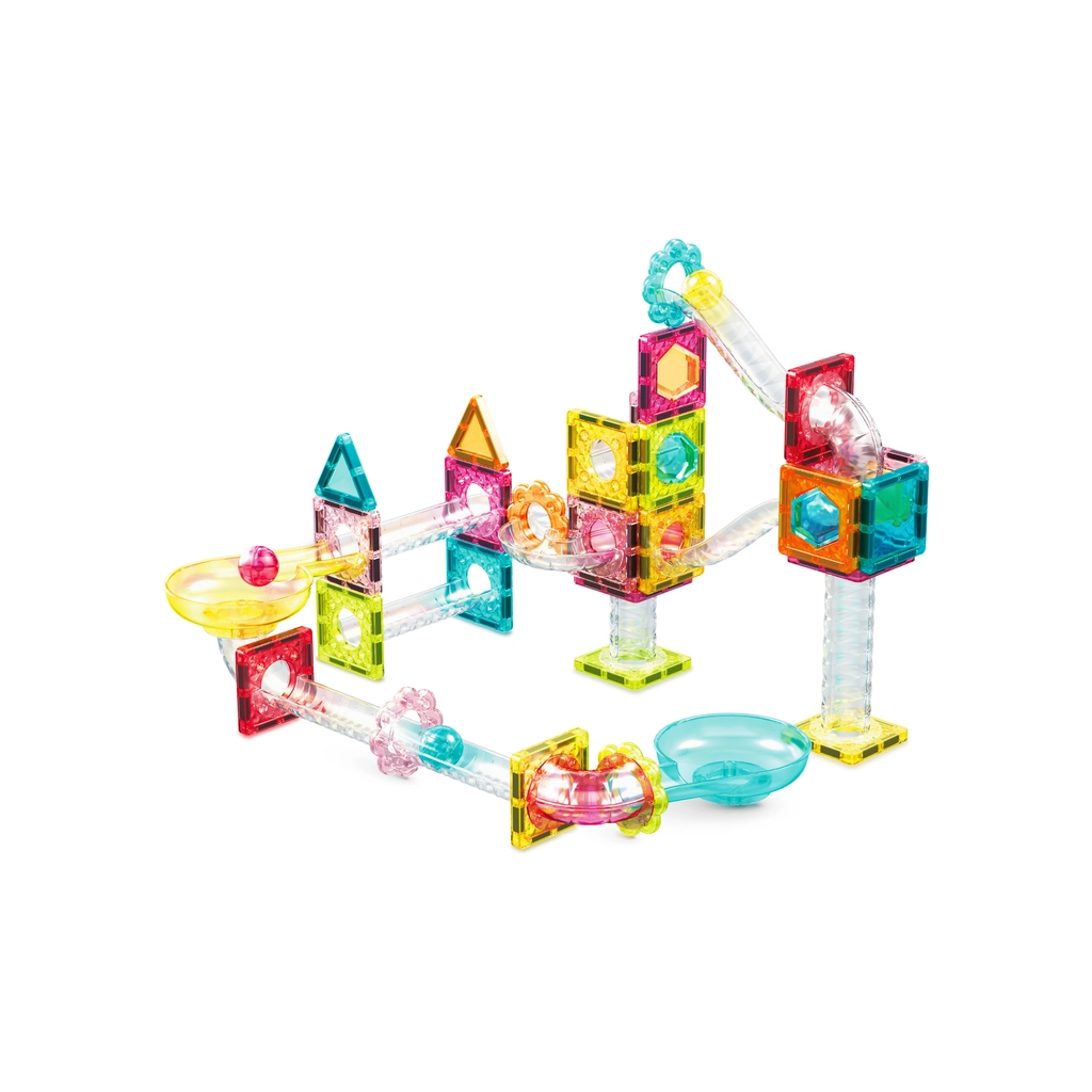 Конструктор Picasso магнітний Tiles Mini Diamond Marble Run Track Set 60 деталей (817338028299) - зображення 2