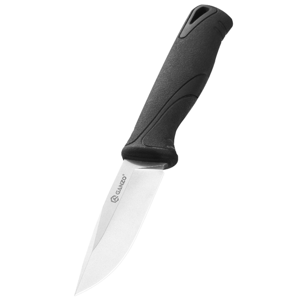 Ніж Ganzo G807-BK Чорний з ножнами (G807BK) - зображення 1