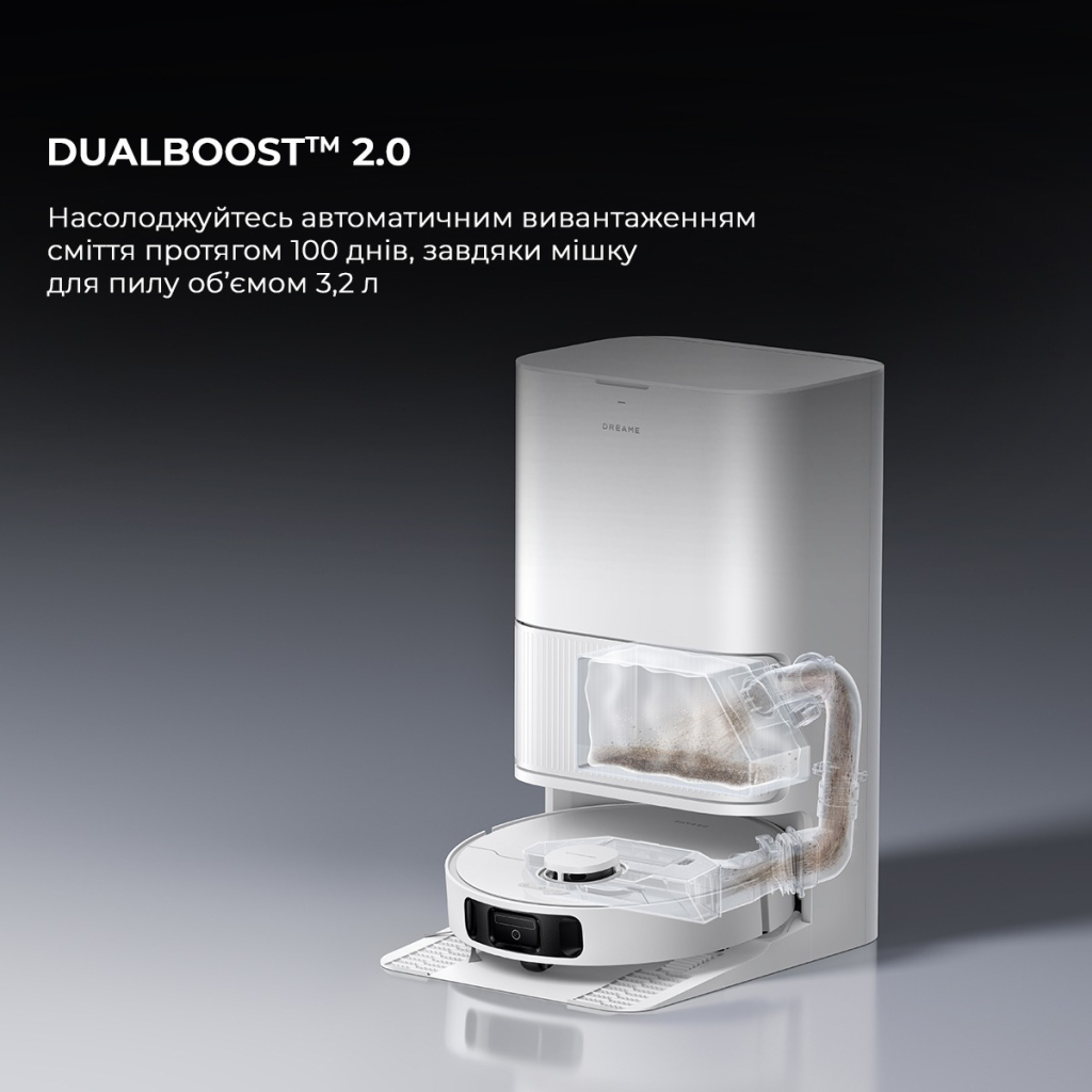 Пилосос Dreame Bot D20 Ultra (RLD31SE) - зображення 5