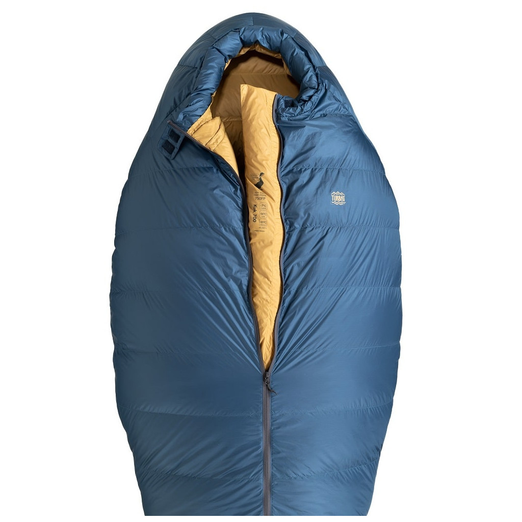 Спальний мішок Turbat Kuk пуховий 700 legion blue/dark cheddar 185 см (012.005.0367) - зображення 7