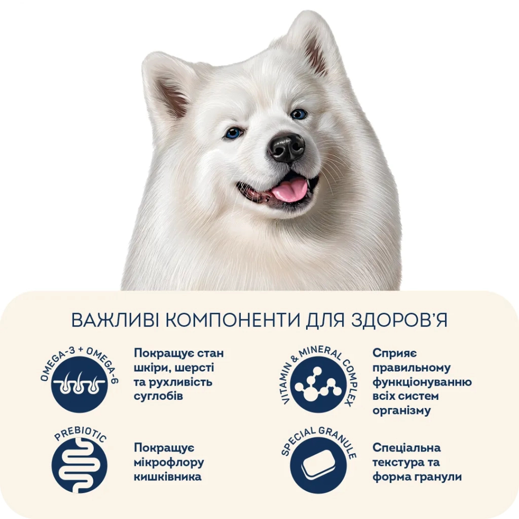 Сухий корм для собак Home Food ADULT MEDIUM Hypoallergenic з фореллю та рисом 1.6 кг (4820235020323) - зображення 5