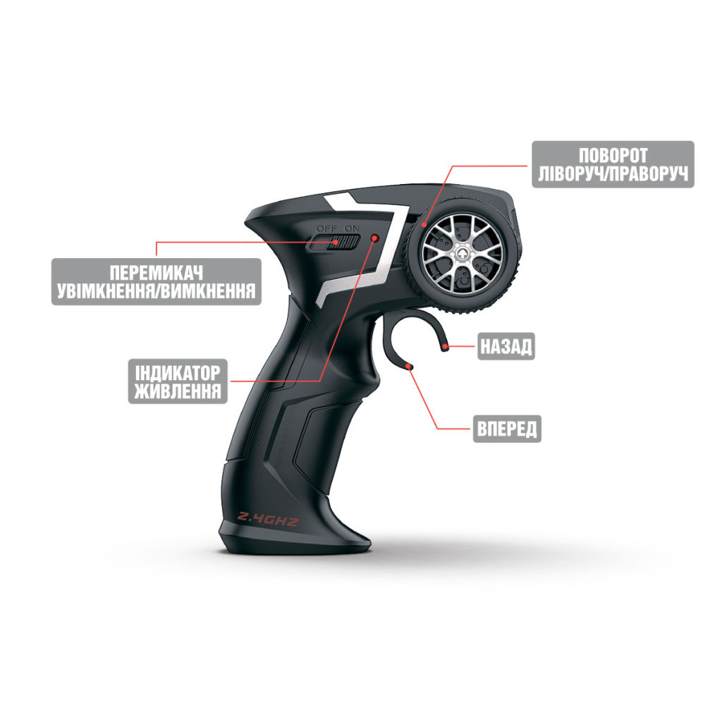 Радіокерована іграшка Sulong Toys Metal Crawler – S-Rex (помаранчевий, 1:16) (SL-230RHO) - зображення 4