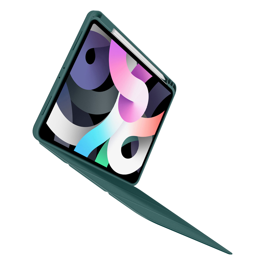 Чохол до планшета BeCover Direct Charge Pen mount Pencil Apple iPad Air 4 10.9 2020/2022 Dark Green (706793) - зображення 3