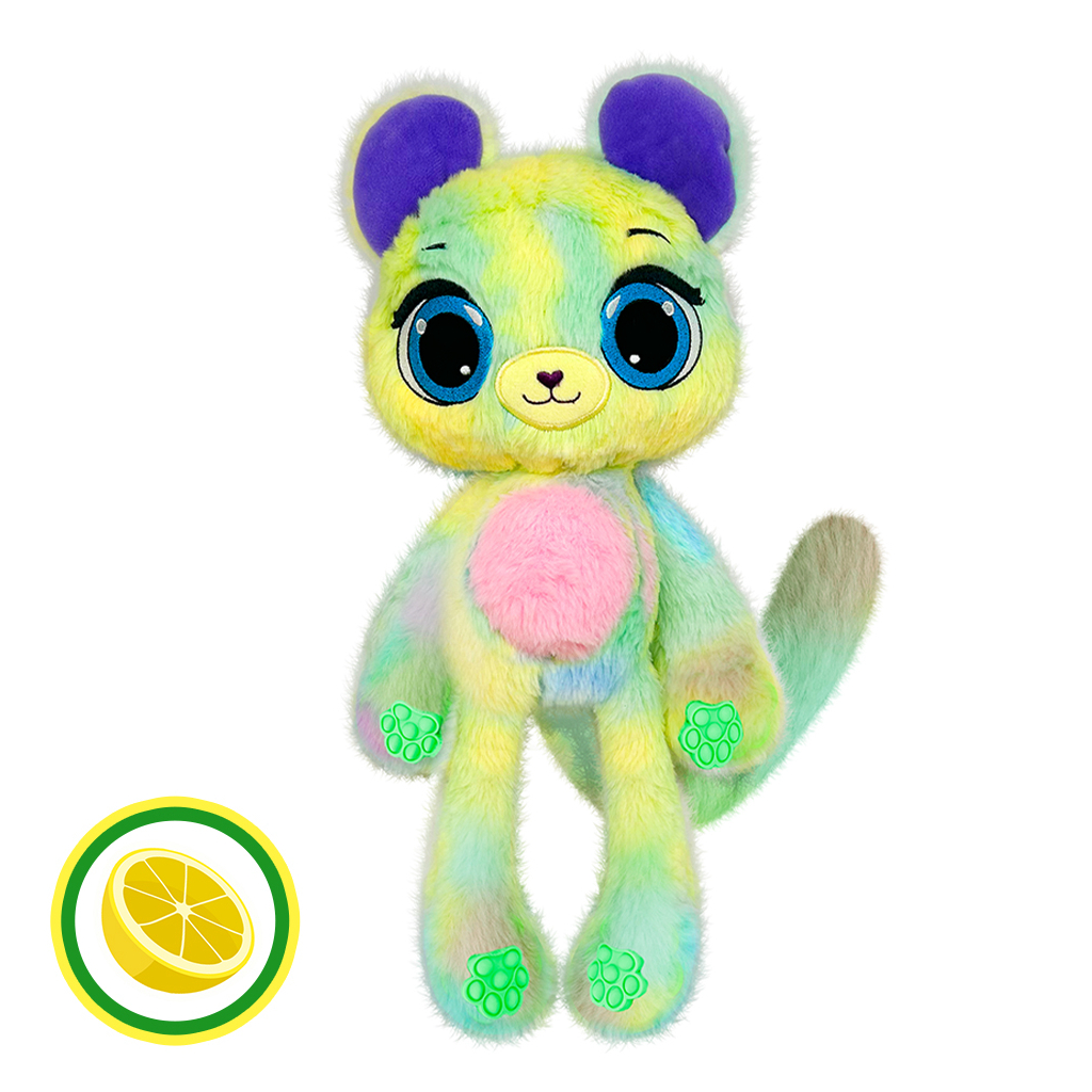 М'яка іграшка Bubble Pops Лимонне мишеня 34 см (2312004/3) - зображення 1