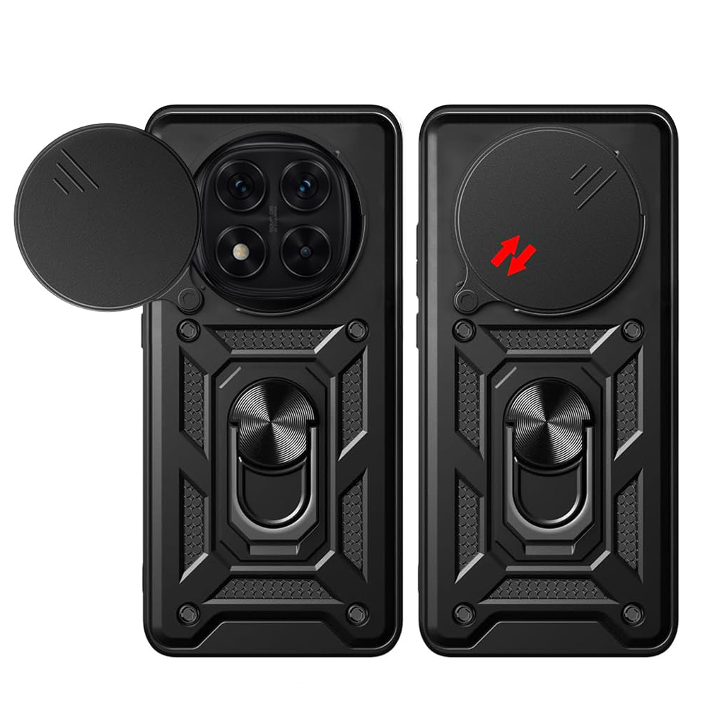 Чохол до мобільного телефона BeCover Military Xiaomi Redmi Note 14 Pro 5G Black (712869) - зображення 2