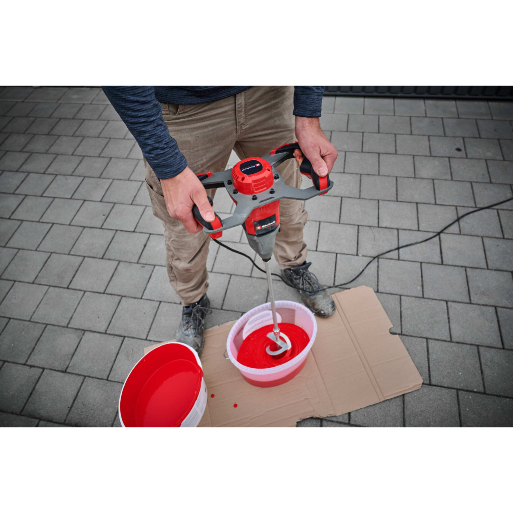 Міксер будівельний Einhell Professional TP-MX 1700-2 CE 1700Вт, 2 швидкості, 180-460/300-750об/хв (4258565) - изображение 11