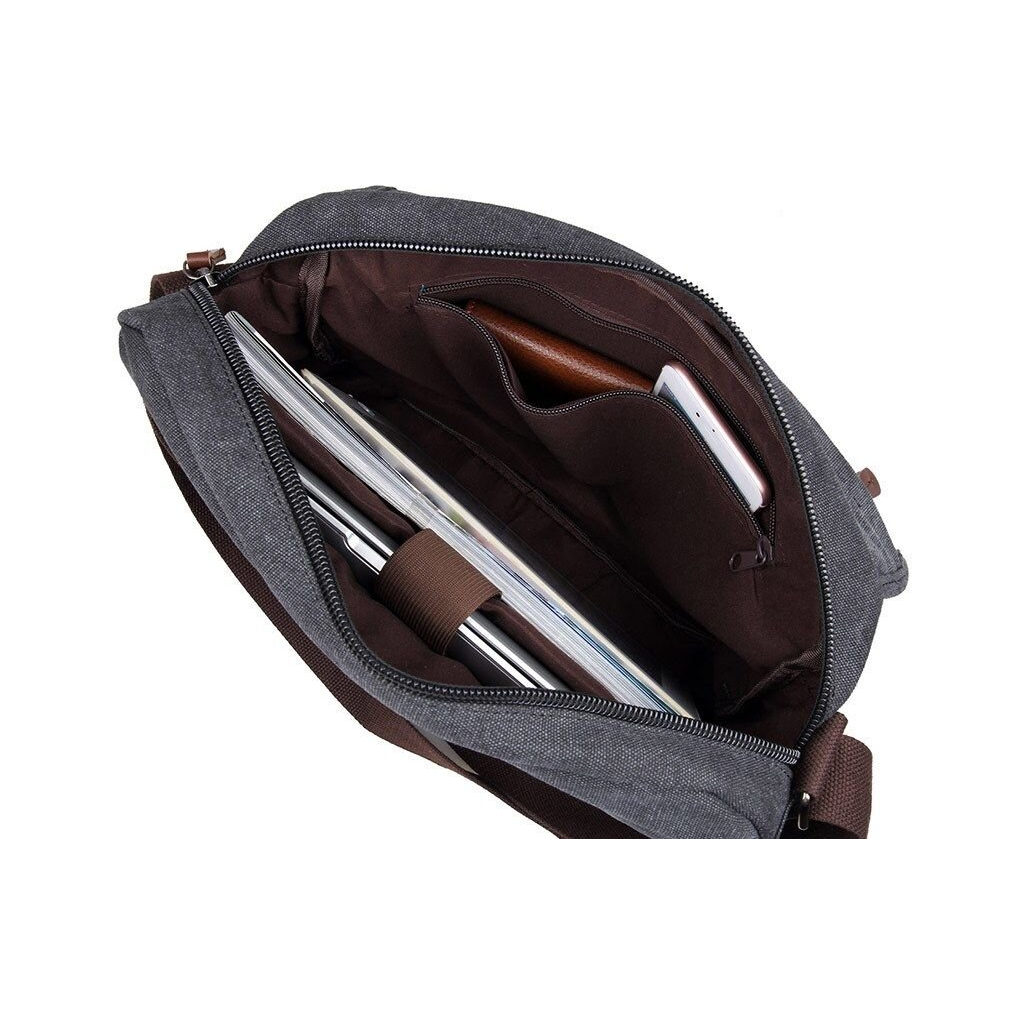 Сумка Vintage Сіра (14585) - зображення 8