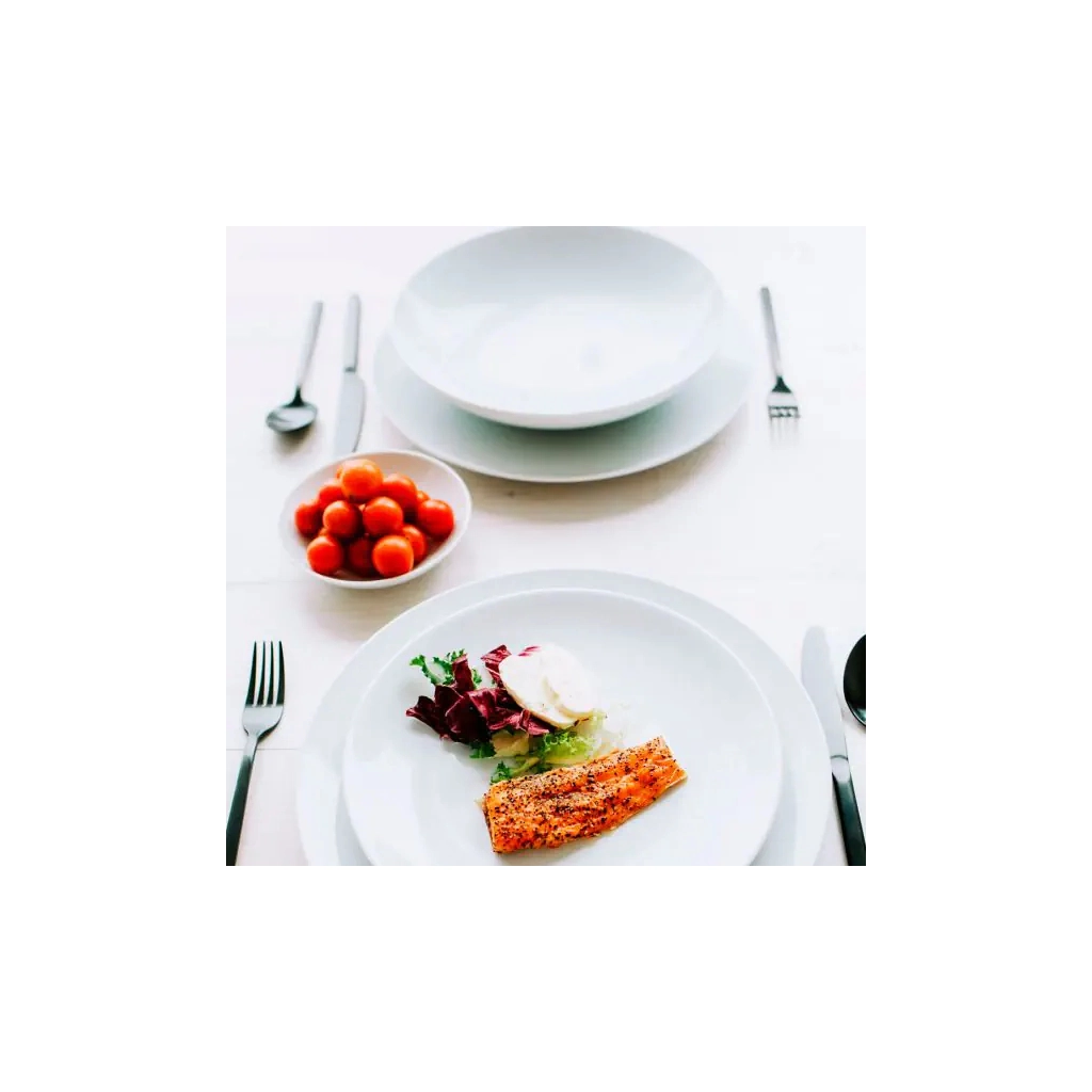 Тарілка G.Benedikt Isabelle глибока 22 см 600 мл White (ISC1922) - зображення 2