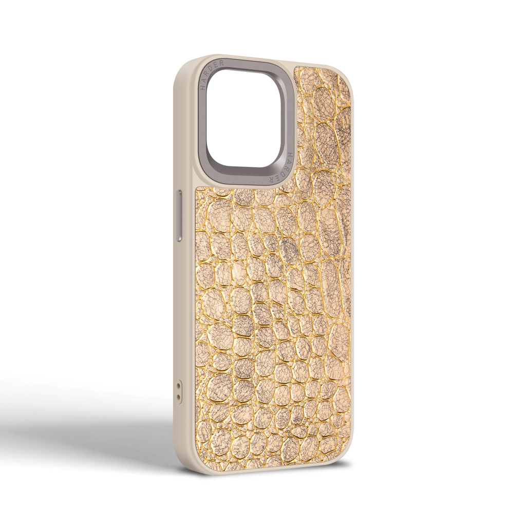 Чохол до мобільного телефона Harder Crocosaur Apple iPhone 14 Pro Max Titanium (ARM76729) - зображення 2