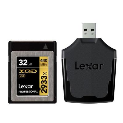 Карта пам'яті Lexar 32GB XQD 2933X Professional (LXQD32GCRBEU2933BN) - зображення 1