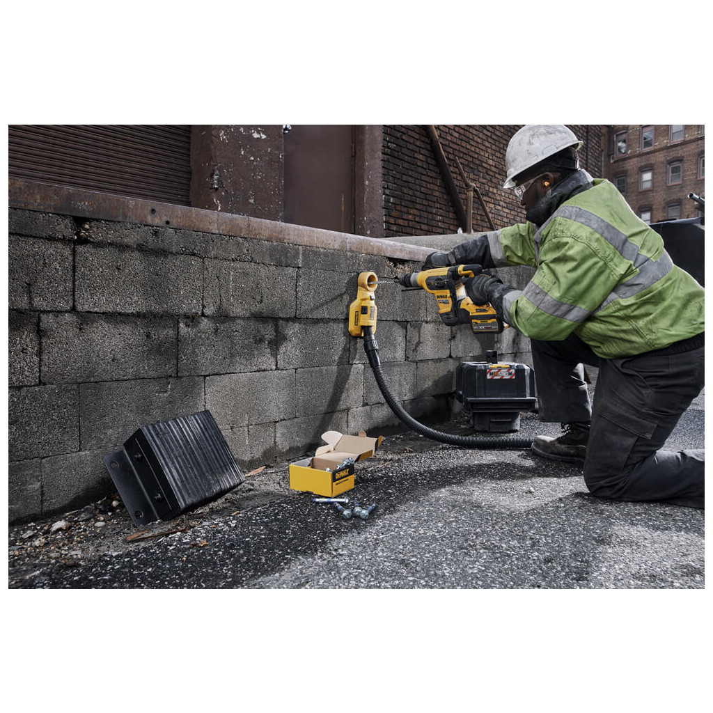 Перфоратор DeWALT SDS-Plus, 54 В, 4.5 Дж, 3 режими, кейс TSTAK (без АКБ та ЗП) (DCH417NT) - зображення 4