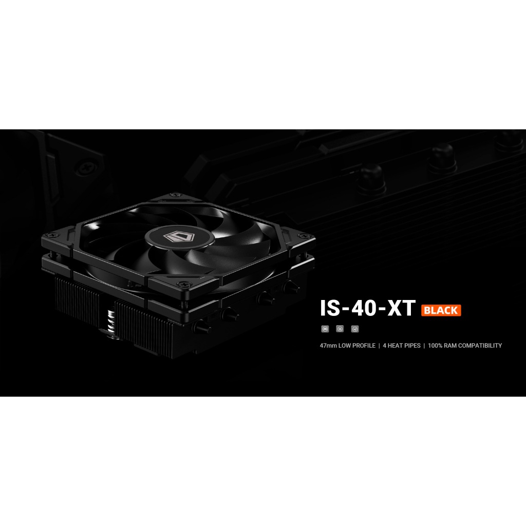 Кулер до процесора ID-Cooling IS-40-XT BLACK - зображення 10