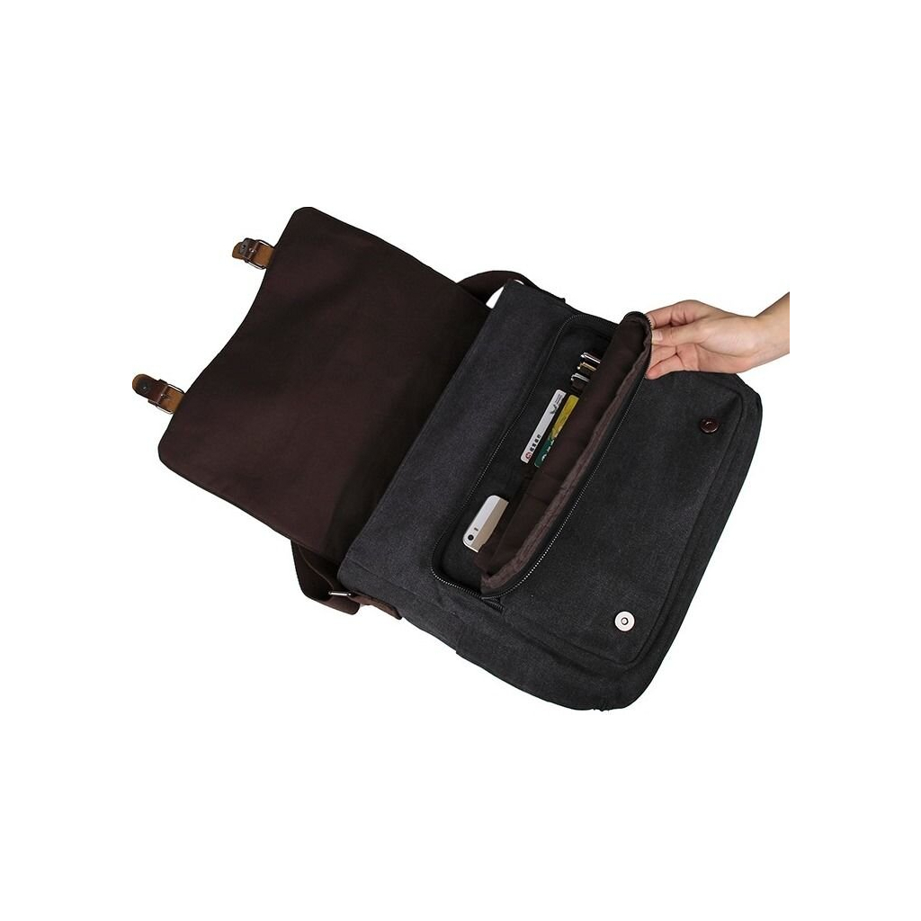 Сумка Vintage Сіра (14587) - зображення 10