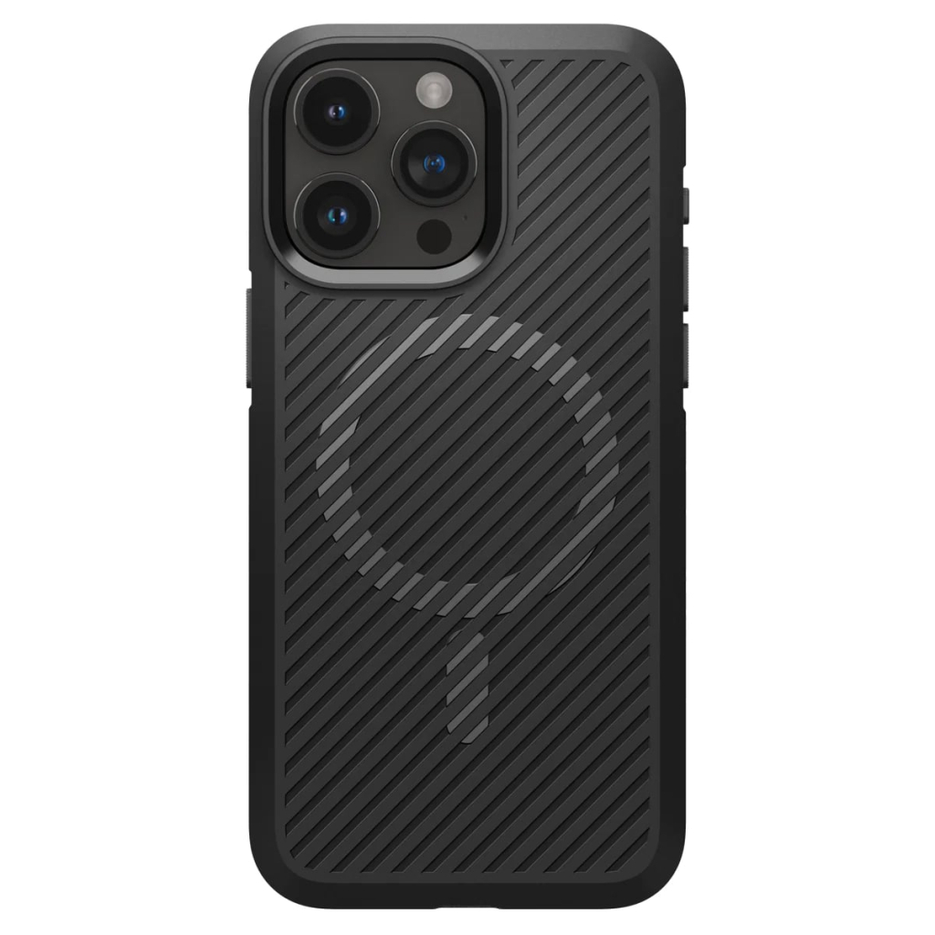 Чохол до мобільного телефона Spigen Apple iPhone 15 Pro Core Armor MagFit Matte Black (ACS06467) - зображення 1