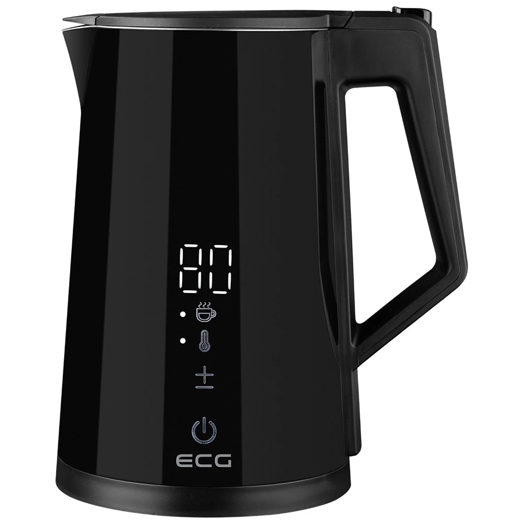 Електрочайник ECG RK 1893 Digitouch Black (RK1893 Digitouch Black) - зображення 1