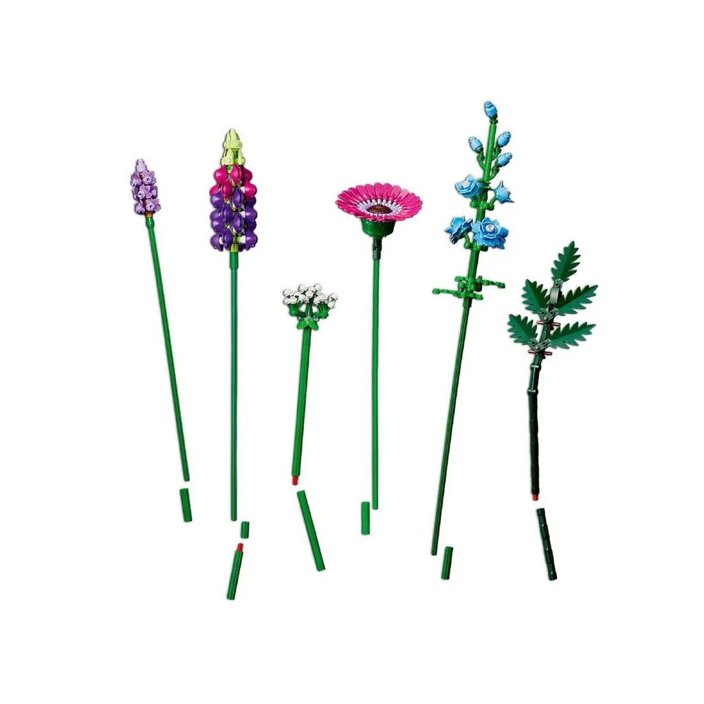 Конструктор LEGO Icons Букет польових квітів 939 деталей (10313) - зображення 5