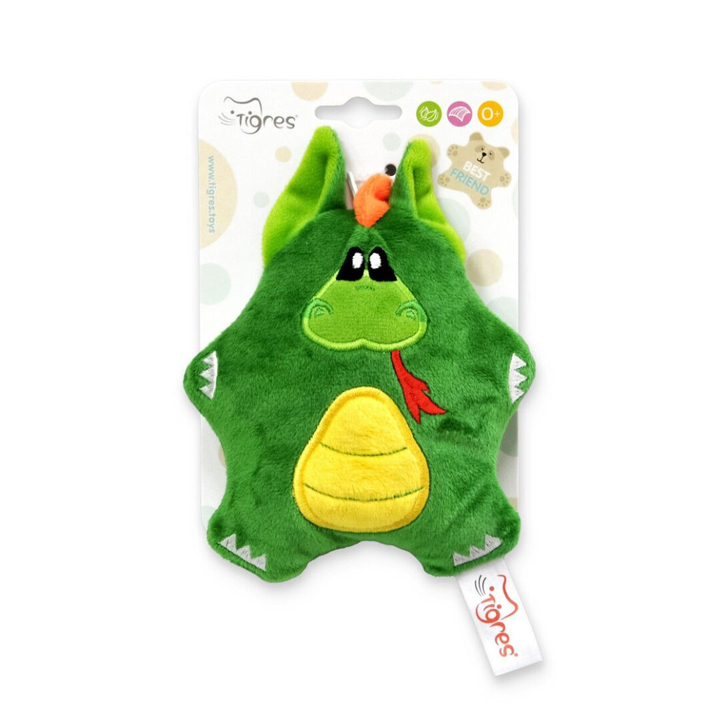 М'яка іграшка Tigres Дракончик Кращий друг (ІГ-0086) - зображення 4