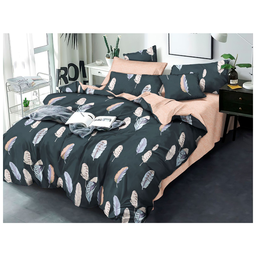 Постільна білизна MirSon Бязь Premium 17-0475 Desire King Size (2200003426496) - зображення 1