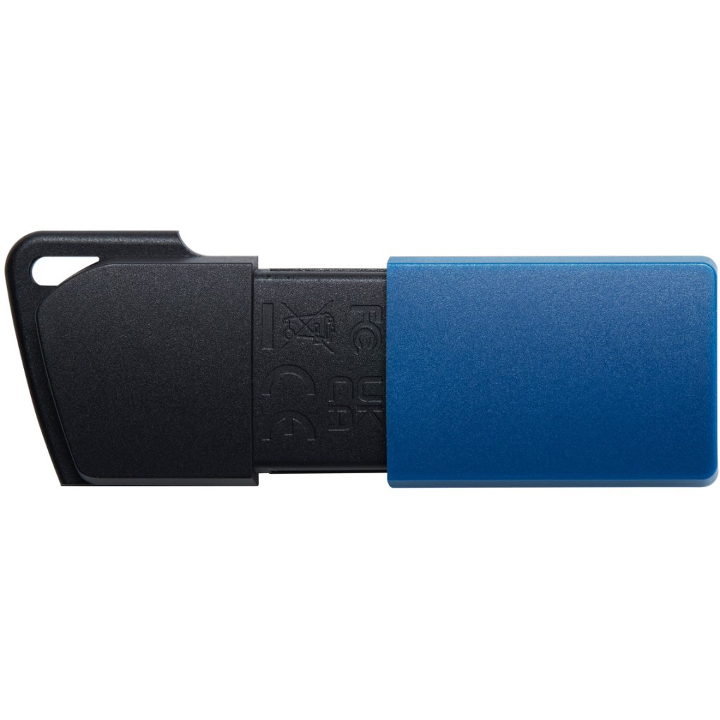 USB флеш накопичувач Kingston 2x64GB DataTraveler Exodia M Black/Blue USB 3.2 (DTXM/64GB-2P) - изображение 2