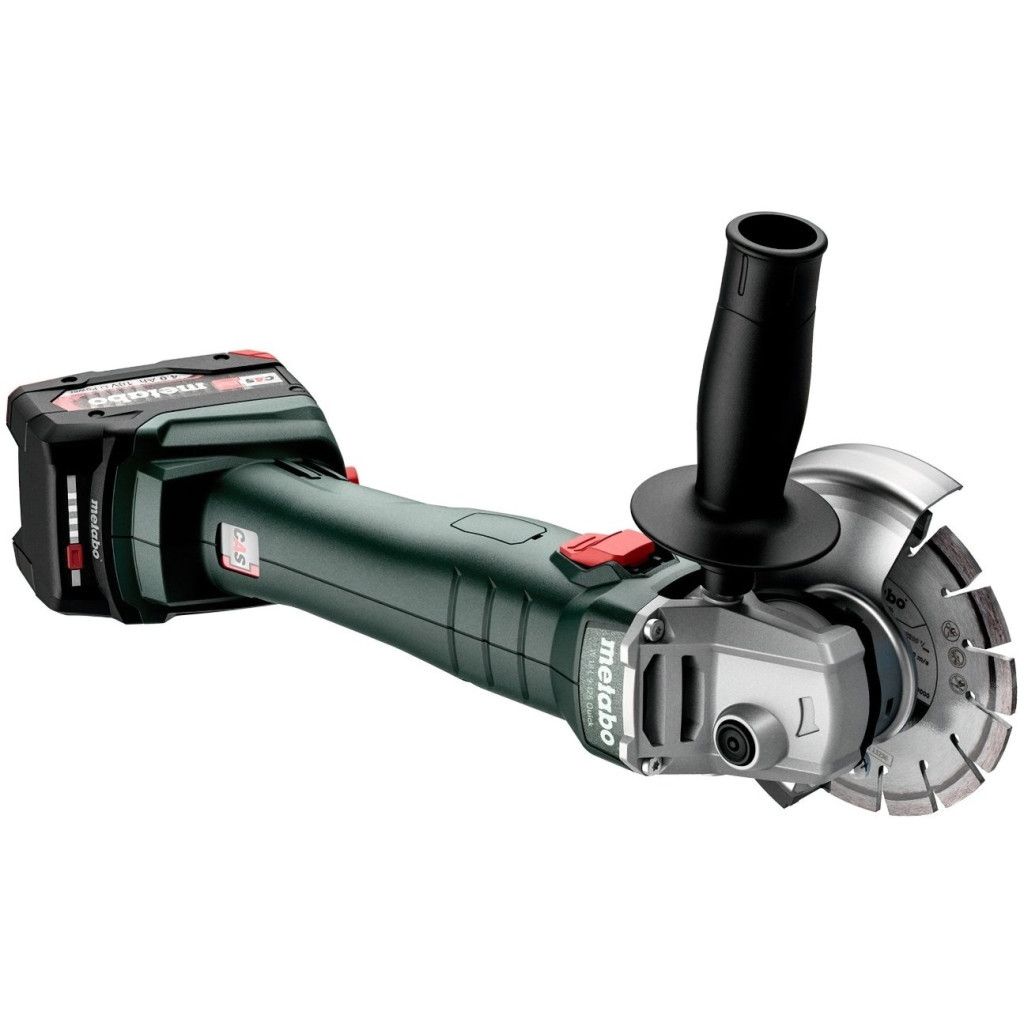 Шліфувальна машина Metabo W 18 L 9-125 125мм, 18В, 2х4Ah, 8500об/хв, 2.3кг (602247510) - изображение 2