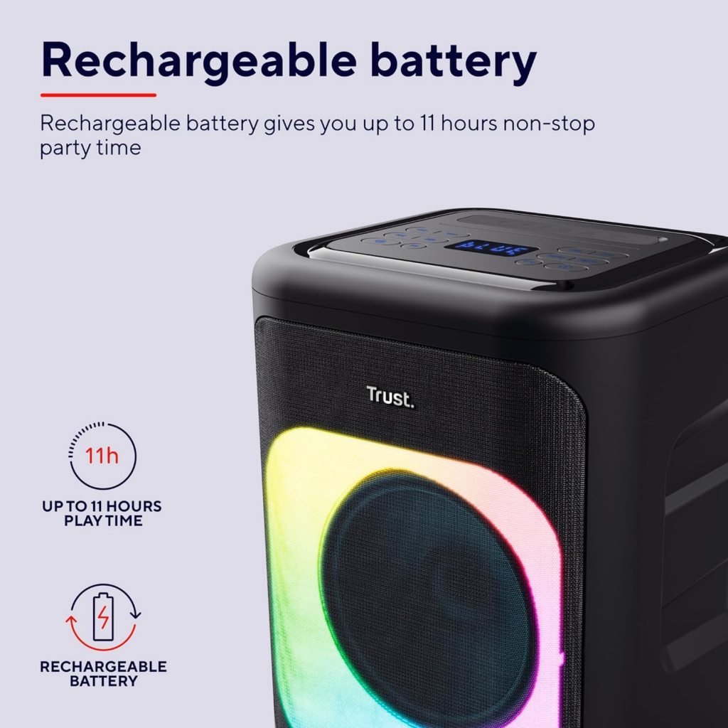 Акустична система Trust Azura Party Black (25280) - зображення 7