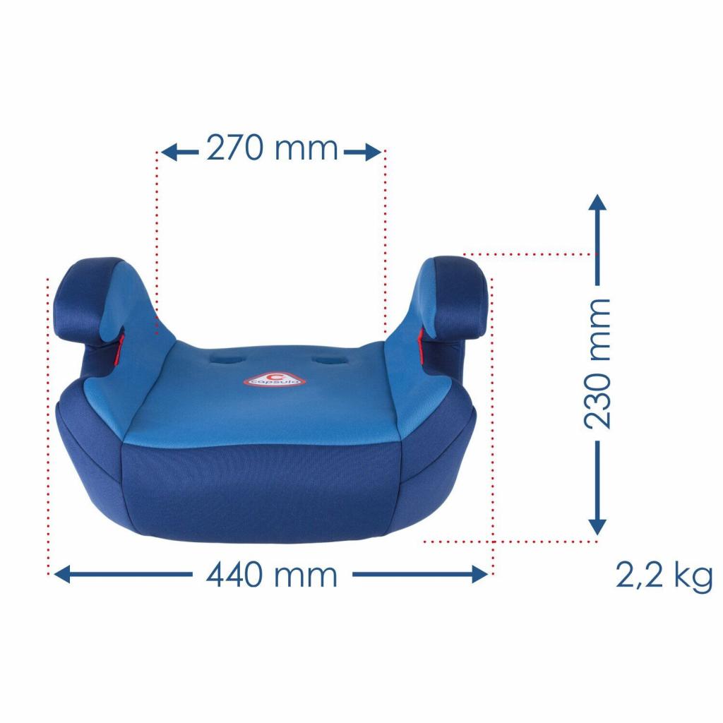 Автокрісло-бустер Capsula JR5 Blue (773040.) - зображення 5