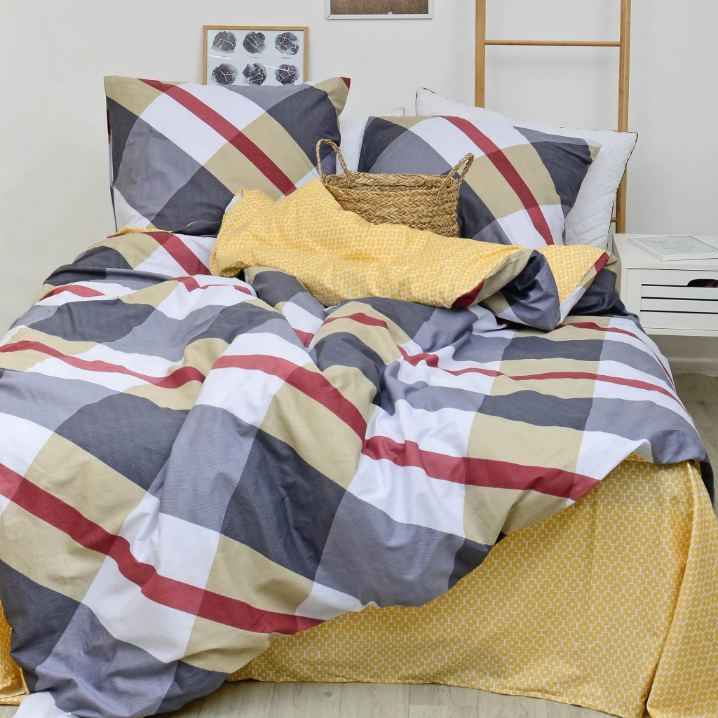 Постільна білизна Viluta 546 Сатин Твіл полуторна (2000000043289) - зображення 4