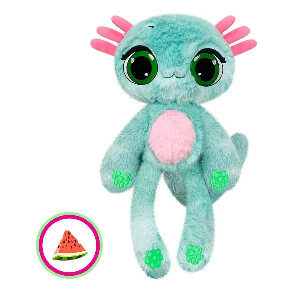 М'яка іграшка Bubble Pops Кавуневий аксолотль 20 см (2402005/9) - зображення 1