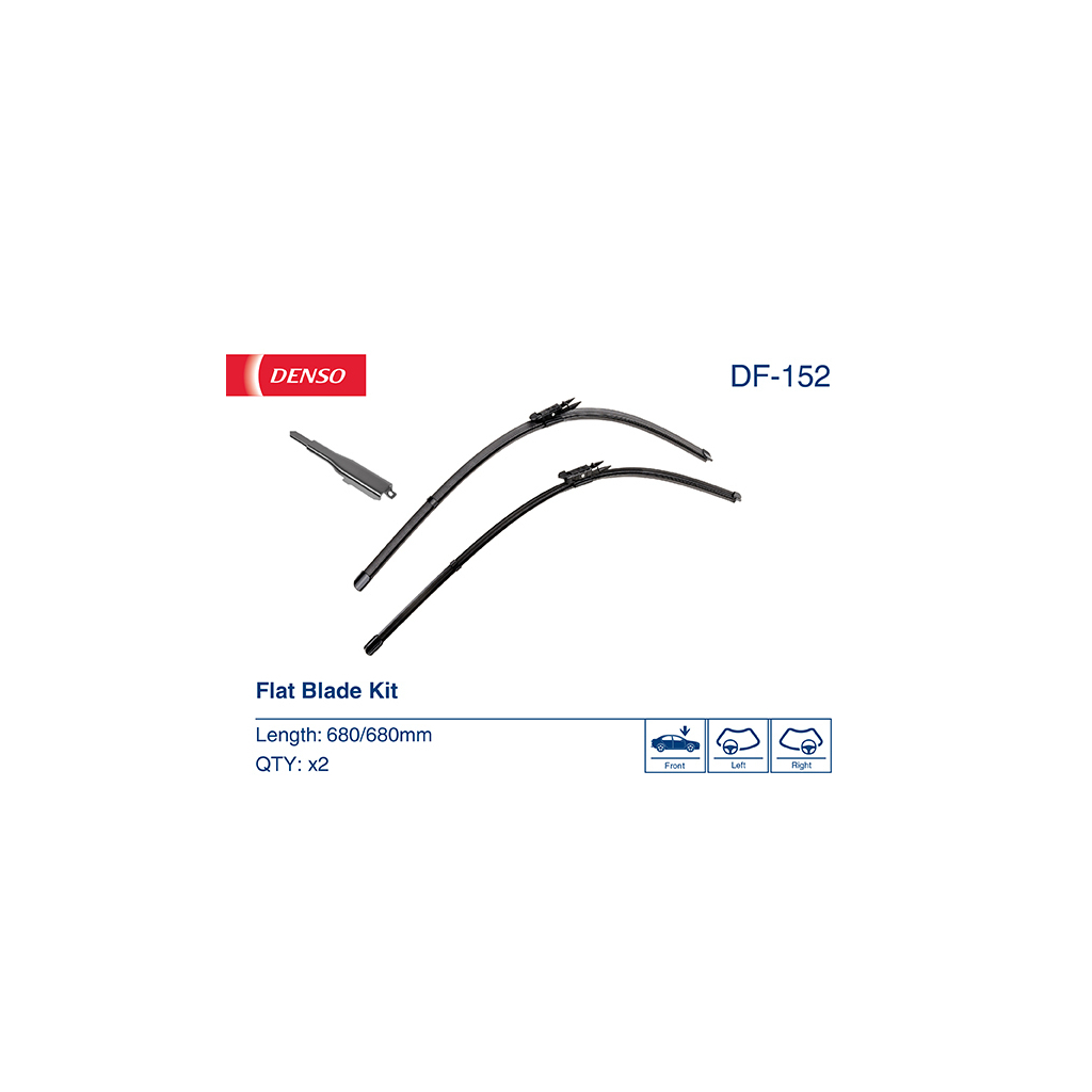 Щітка склоочисника Denso DF-152 - зображення 2