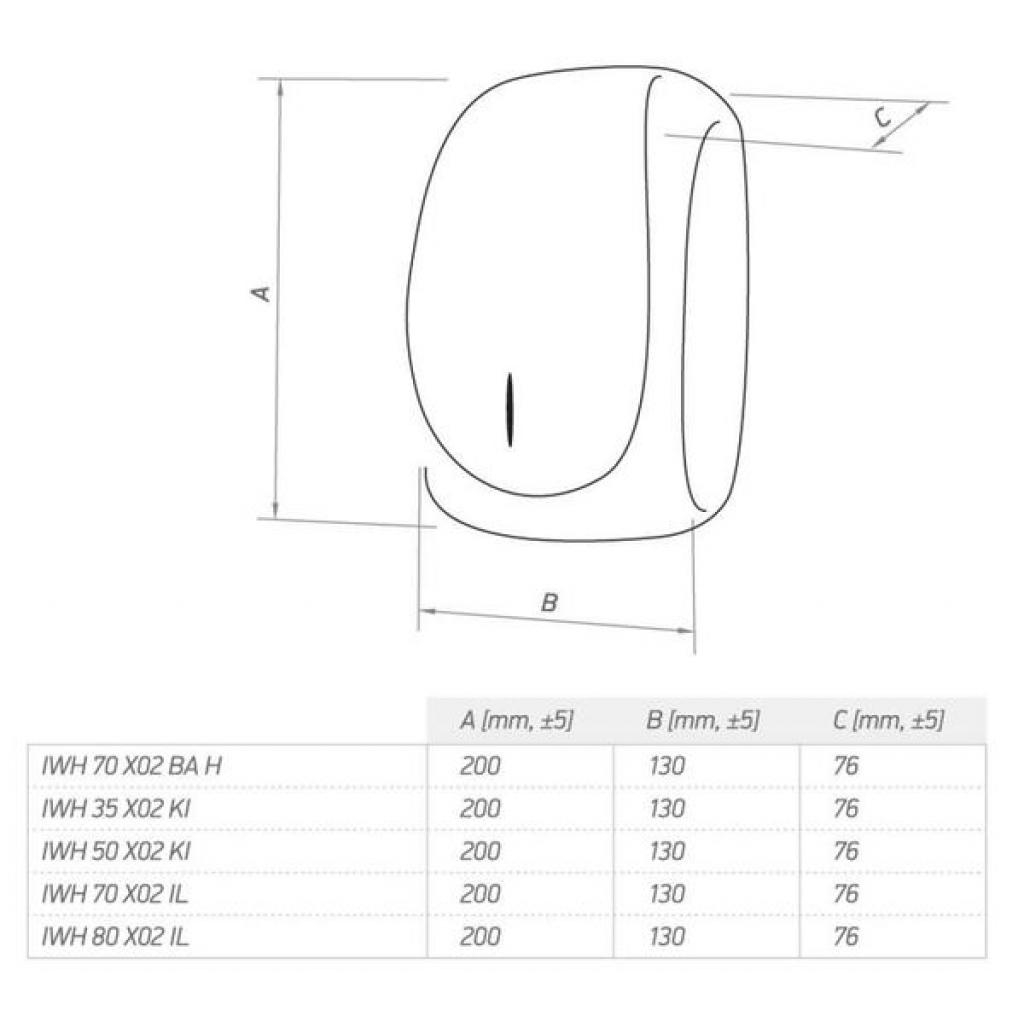 Проточний водонагрівач Tesy IWH 35 X02 KI - зображення 2