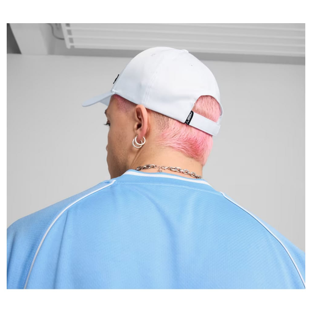 Кепка Puma Ess Metal Cat Bb Cap 025994-07 білий M (4067983508387) - зображення 4