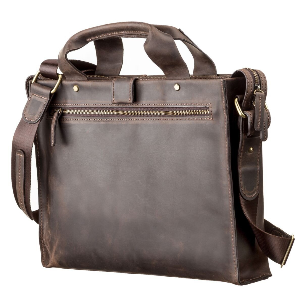 Сумка Shvigel Шкіряна Коричнева (11115) - зображення 2