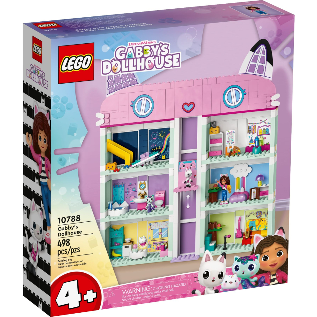 Конструктор LEGO Gabby's Dollhouse Ляльковий будиночок Ґаббі 498 деталей (10788) - зображення 1