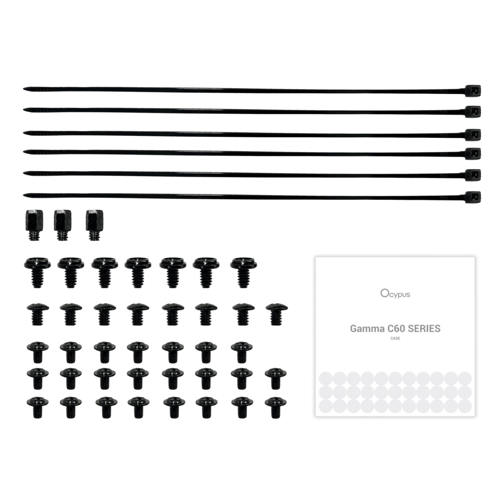 Корпус для ПК OCYPUS GAMMA C60 BK (GAMMA-C60-BKG000XX-GL) - зображення 9