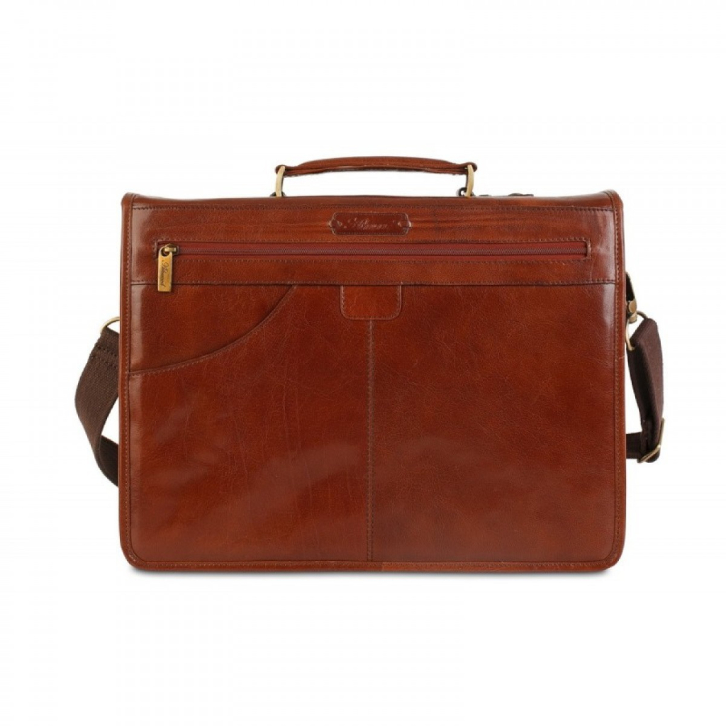 Сумка Ashwood Gareth Briefcase VT Chestnut (GARETH VT CHESTNUT) - зображення 2