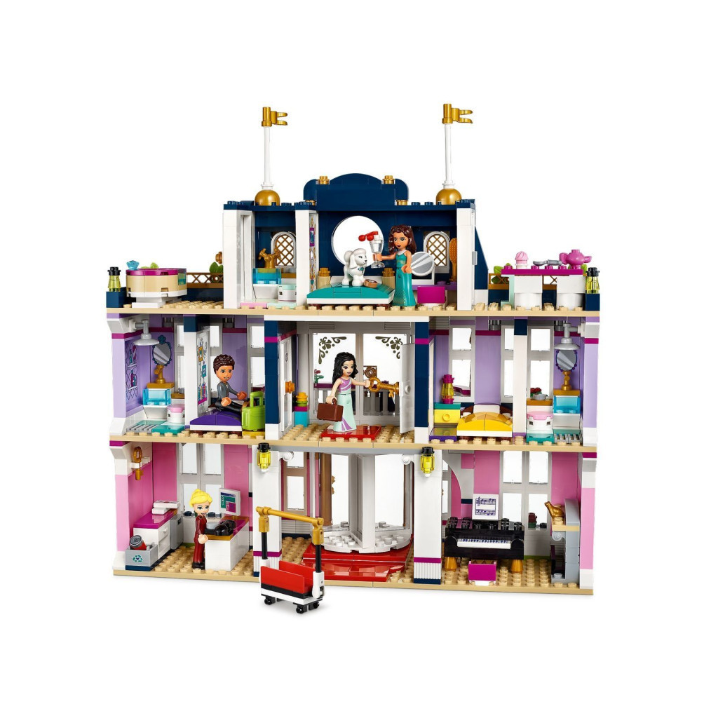 Конструктор LEGO Friends Гранд-готель Хартлейк Сіті 1308 деталей (41684) - зображення 11