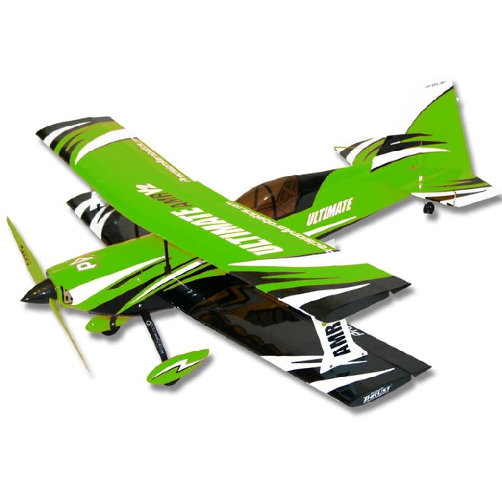 Радіокерована іграшка Precision Aerobatics Літак Ultimate AMR 1014мм KIT (зелений) (PA-AMR-GREEN) - изображение 1