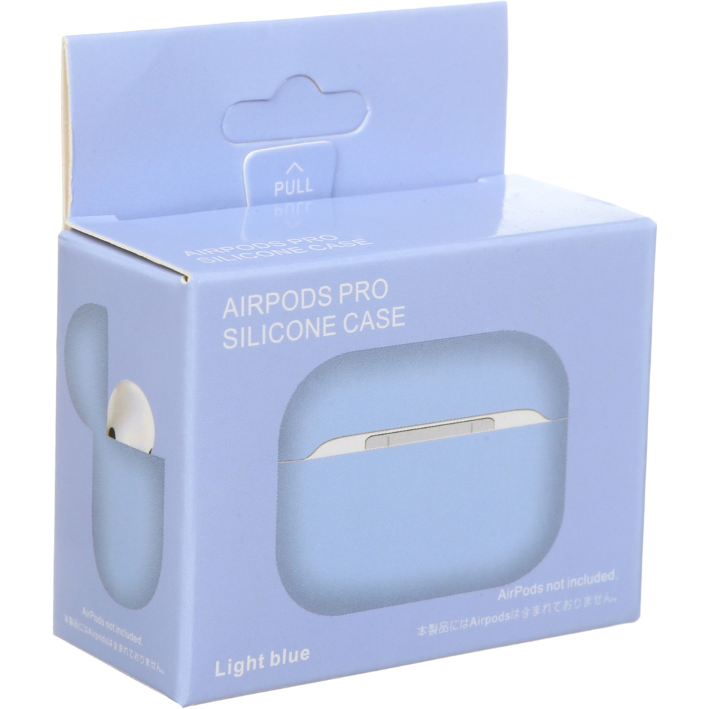 Чохол для навушників Armorstandart Ultrathin Silicone Case для Apple AirPods Pro Light Blue (ARM55967) - зображення 3