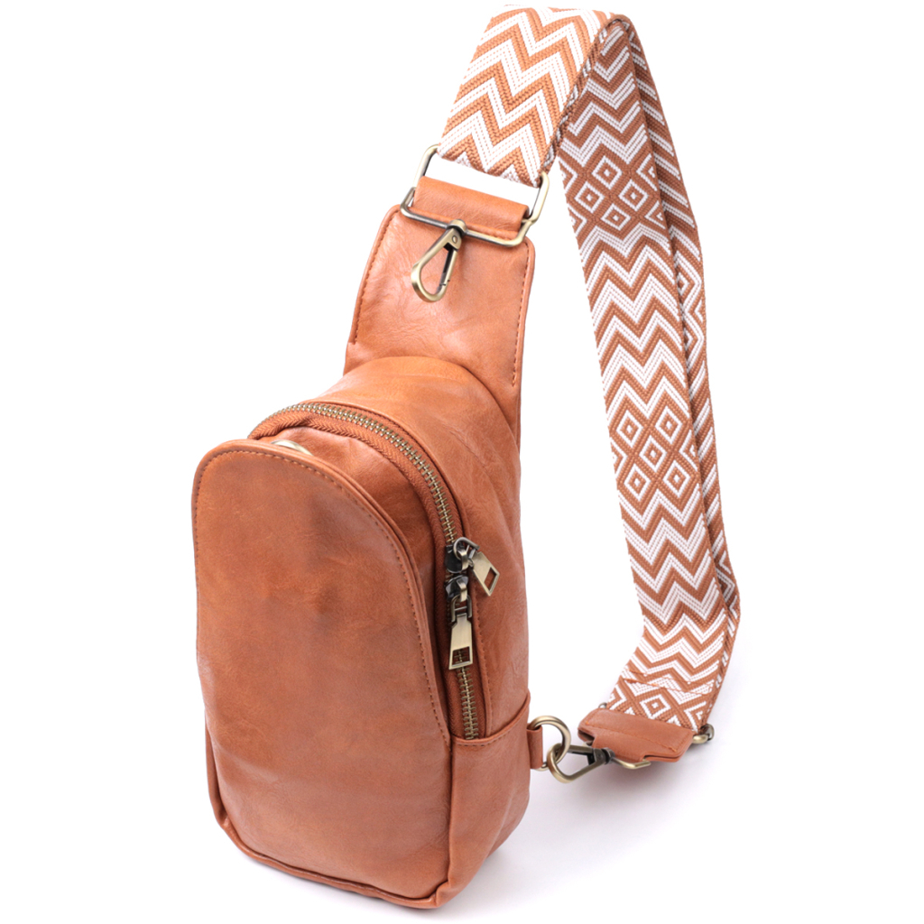 Сумка Vintage Через плече з екошкіри Руда (22793) - зображення 1