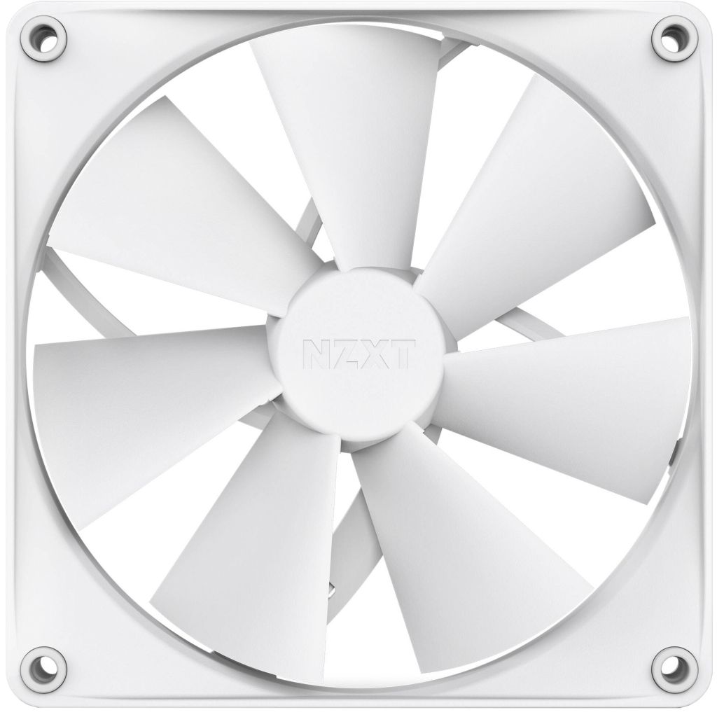 Кулер до корпусу NZXT F140P white (RF-P14SF-W1) - зображення 1