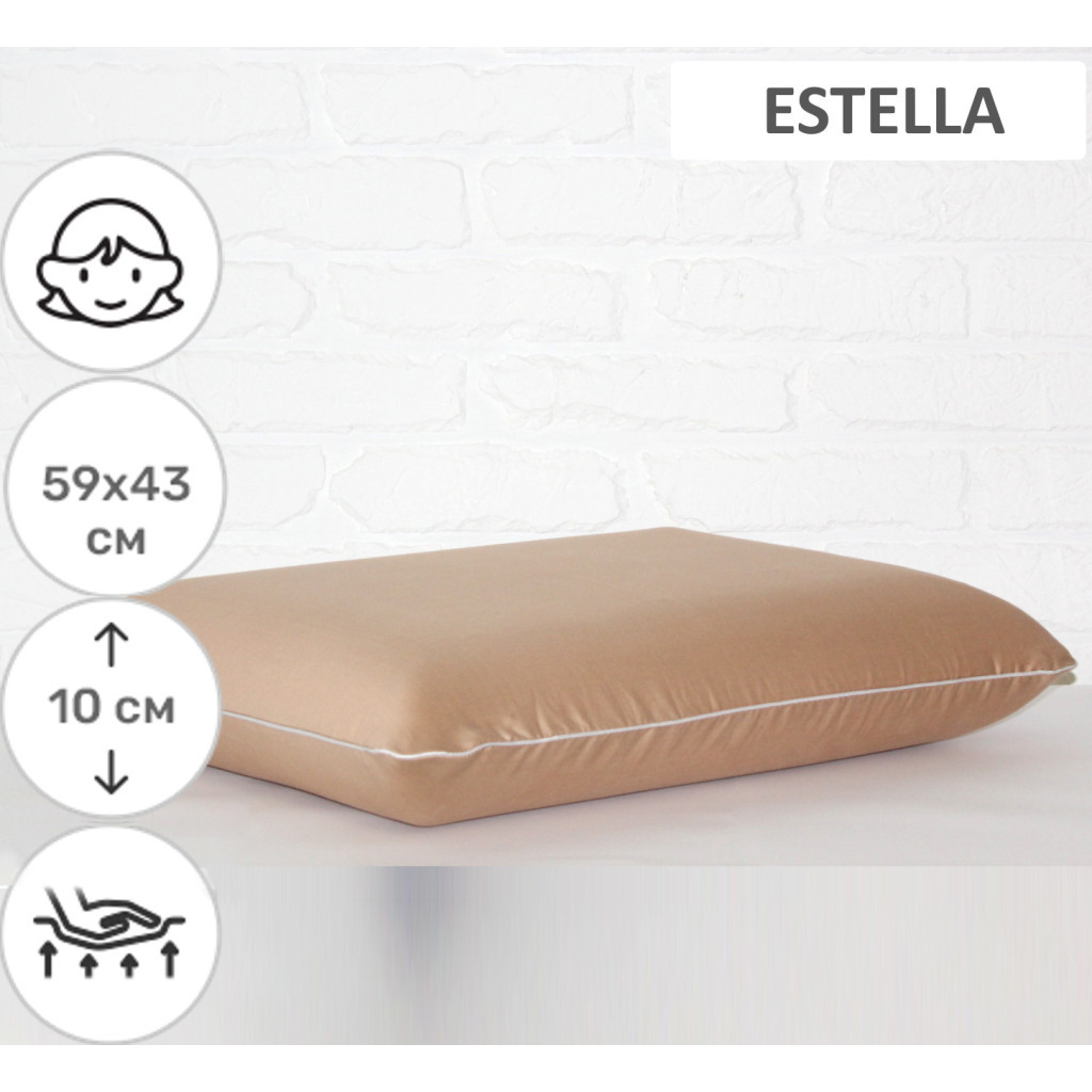 Подушка MirSon ортопедична 6077 Delicate satin Estella WoMen 59х43х10 (2200003262315) - зображення 2