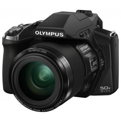 Цифровий фотоапарат Olympus SP-100EE Black (V103070BE000) - зображення 1