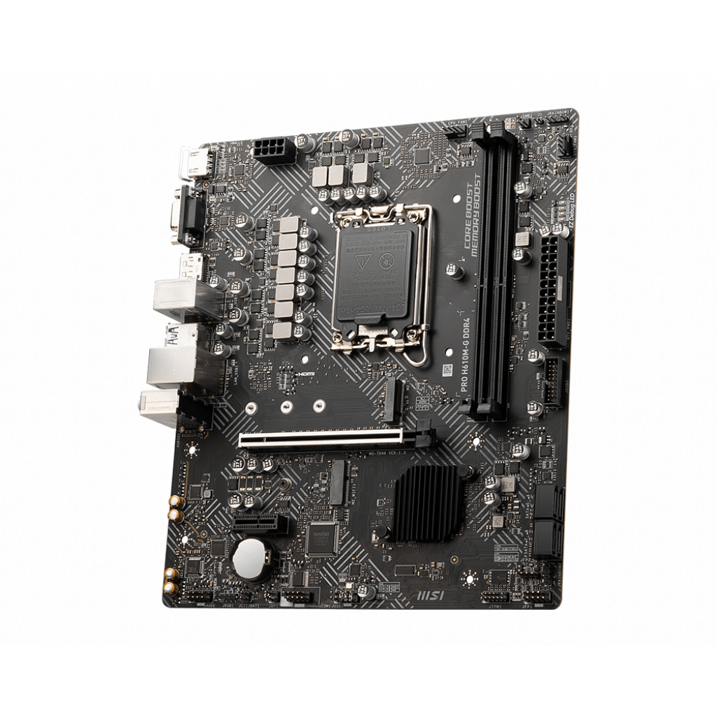 Материнська плата MSI PRO H610M-G DDR4 - зображення 3