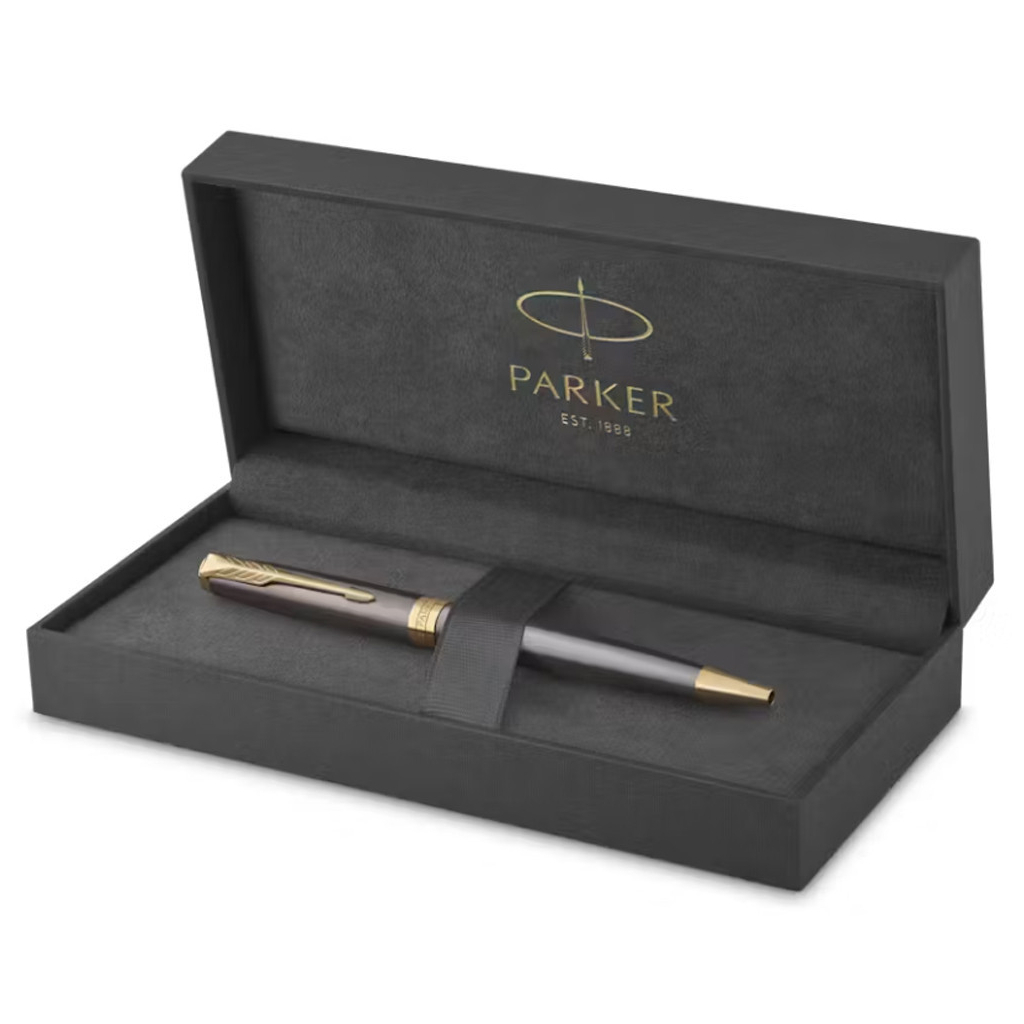 Ручка кулькова Parker SONNET 17 Grey Lacquer GT BP (86 432) - зображення 3